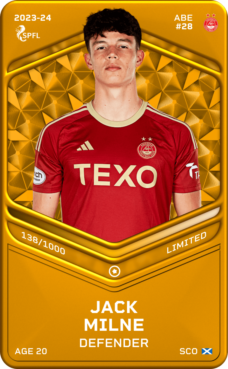 Jack Milne 2023-24 • Limited 138/1000