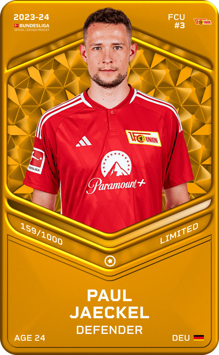 Paul Jaeckel 2023-24 • Limited 159/1000