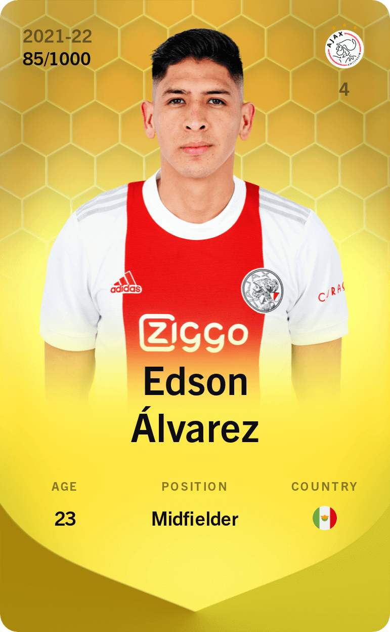 Edson Álvarez 2021-22 • Limited 85/1000