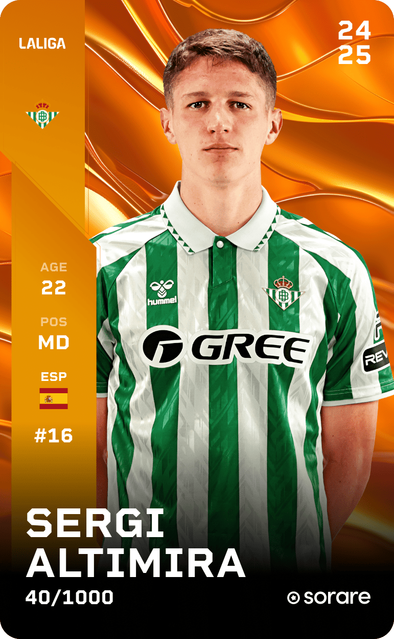 Sergi Altimira 2024-25 • Limited 40/1000