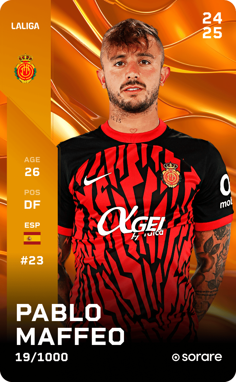 Pablo Maffeo 2024-25 • Limited 19/1000