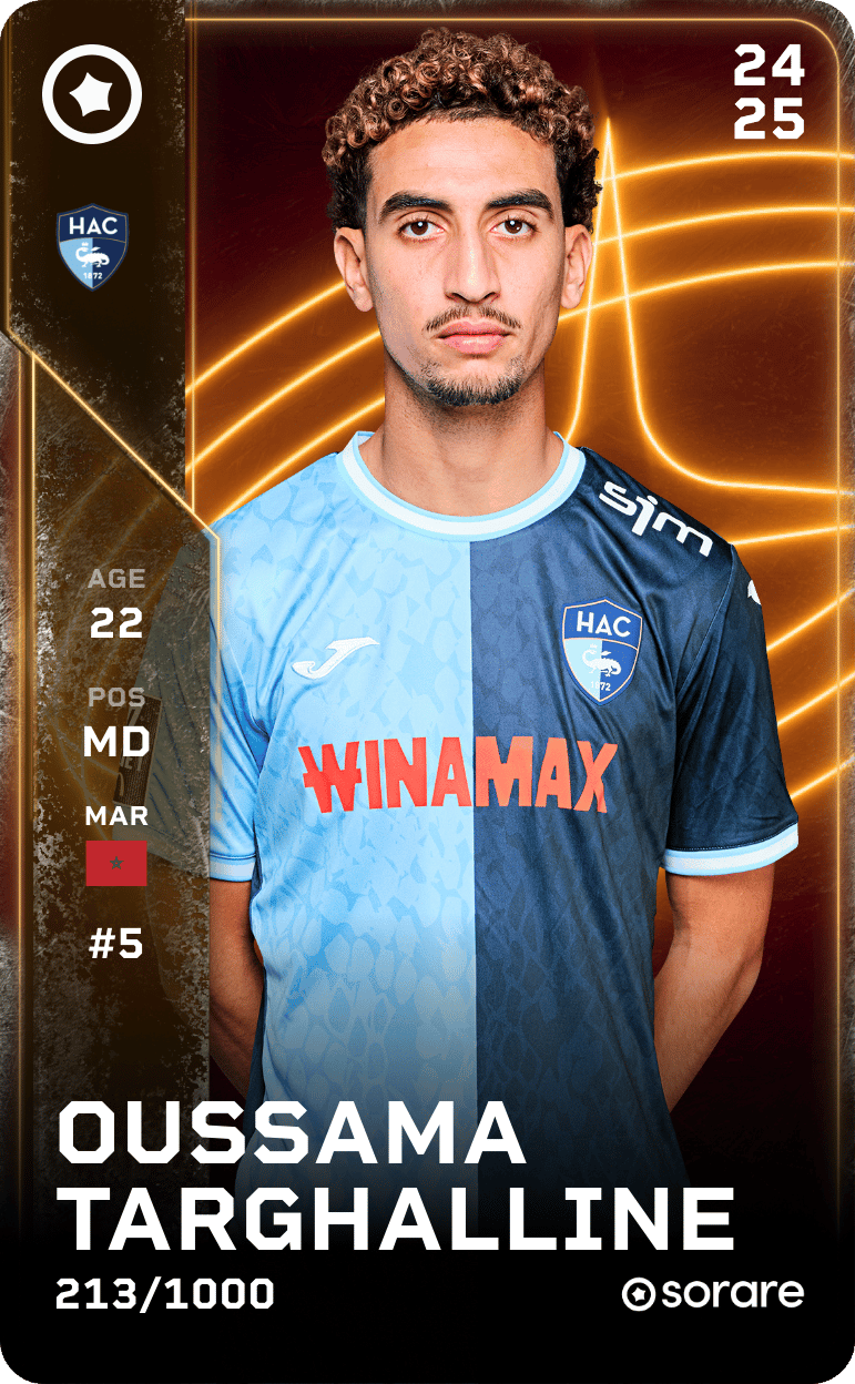 Oussama Targhalline 2024-25 • Limited 213/1000