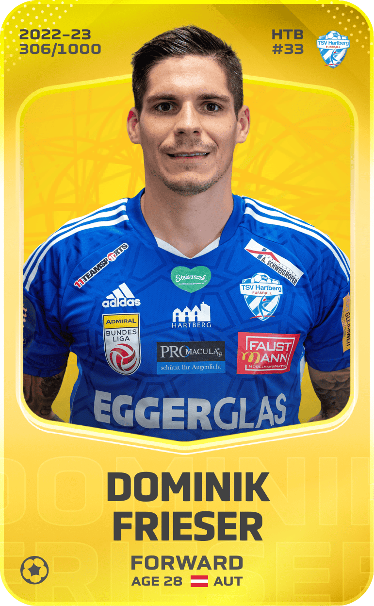 Dominik Frieser 2022-23 • Limited 306/1000