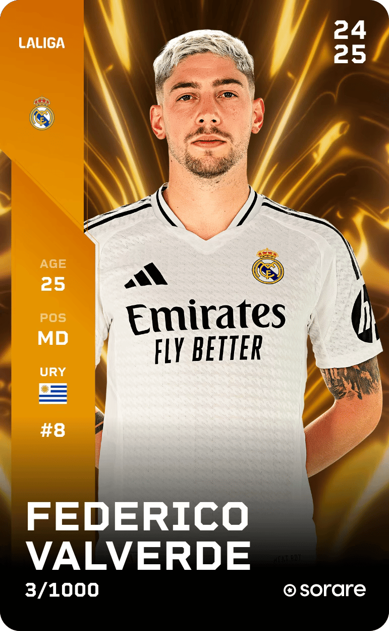 Federico Valverde 2024-25 • Limited 3/1000
