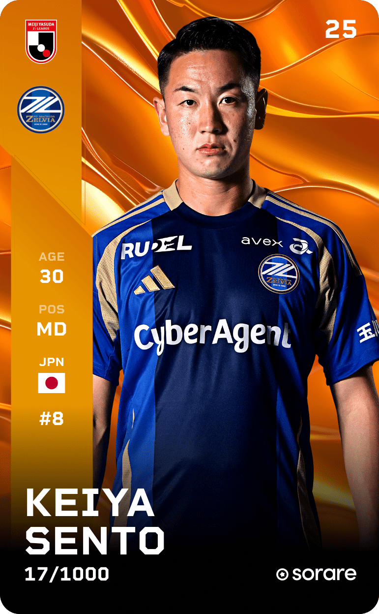 Keiya Sento 2025-26 • Limited 17/1000
