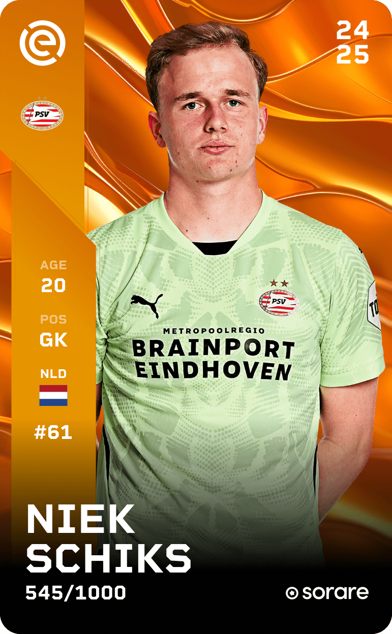 Niek Schiks 2024-25 • Limited 545/1000