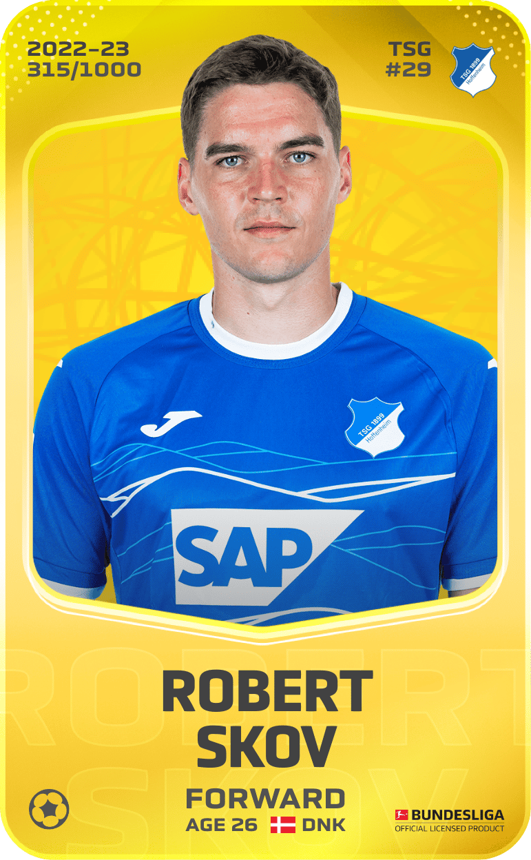 Robert Skov 2022-23 • Limited 315/1000