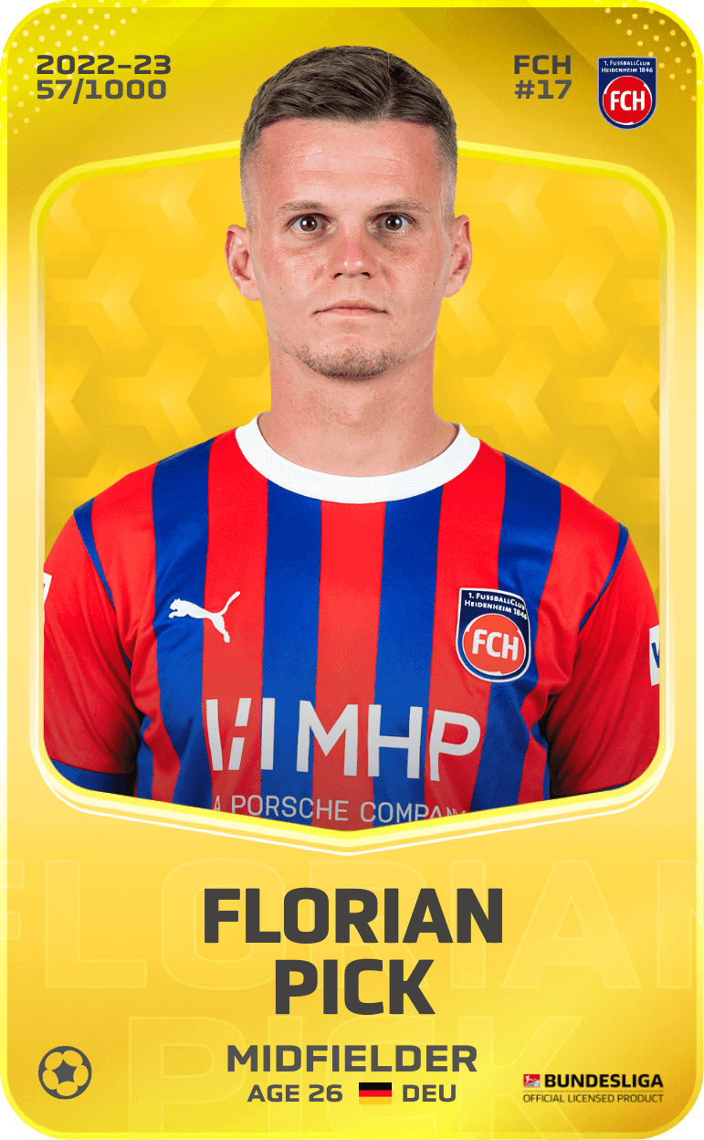 Florian Pick 2022-23 • Limited 57/1000