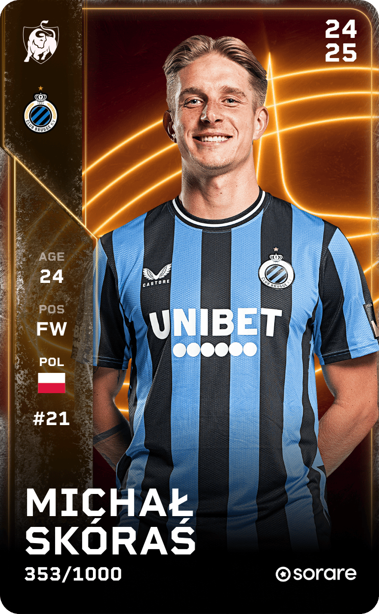 Michał Skóraś 2024-25 • Limited 353/1000