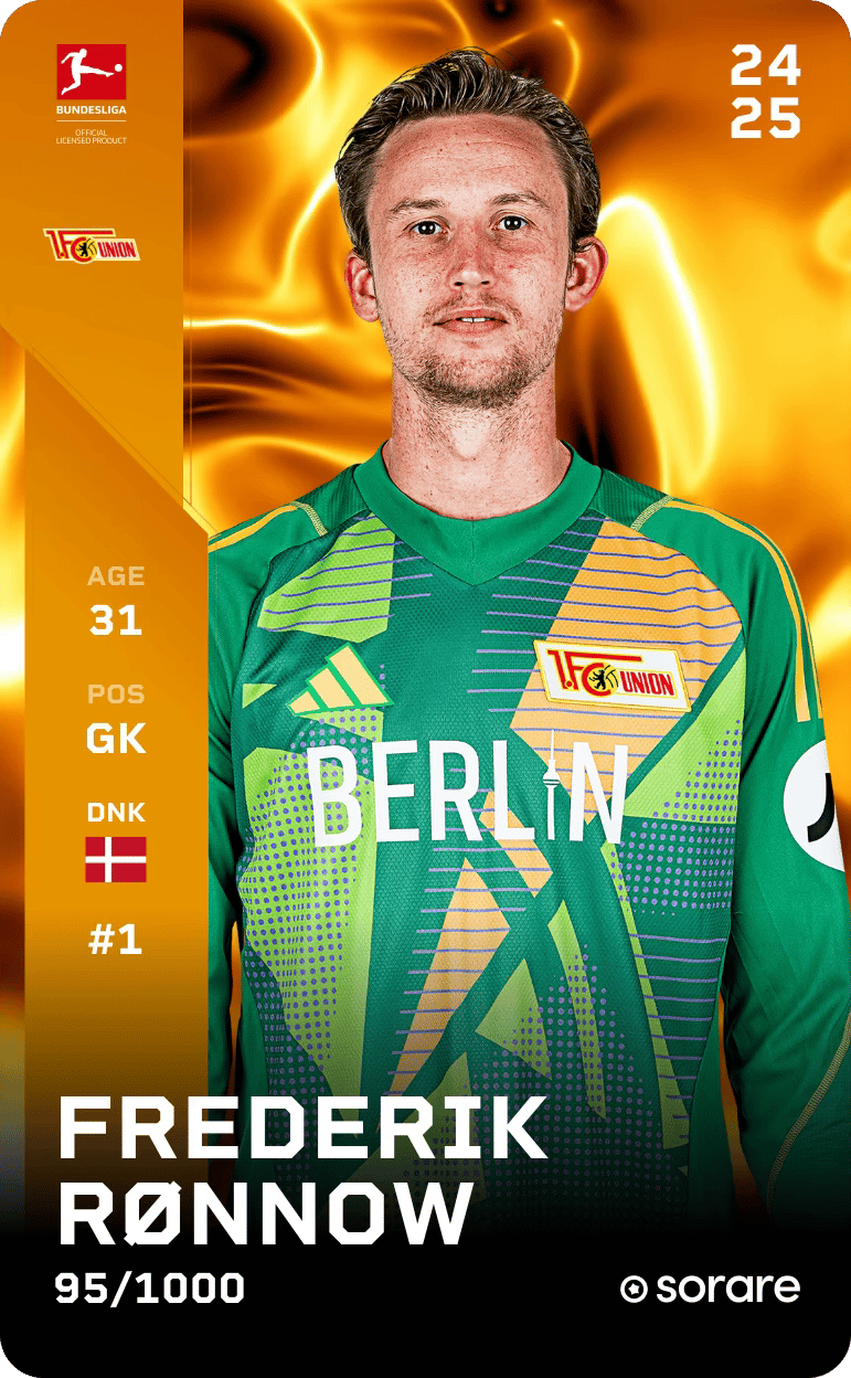 Frederik Rønnow 2024-25 • Limited 95/1000