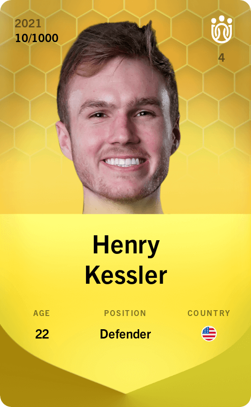 Henry Kessler 2021-22 • Limited 10/1000