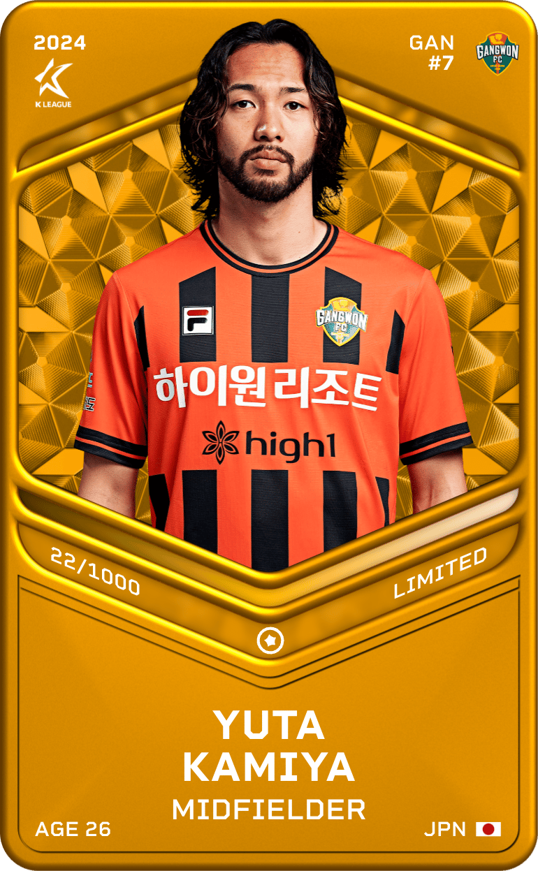 Yuta Kamiya 2024-25 • Limited 22/1000
