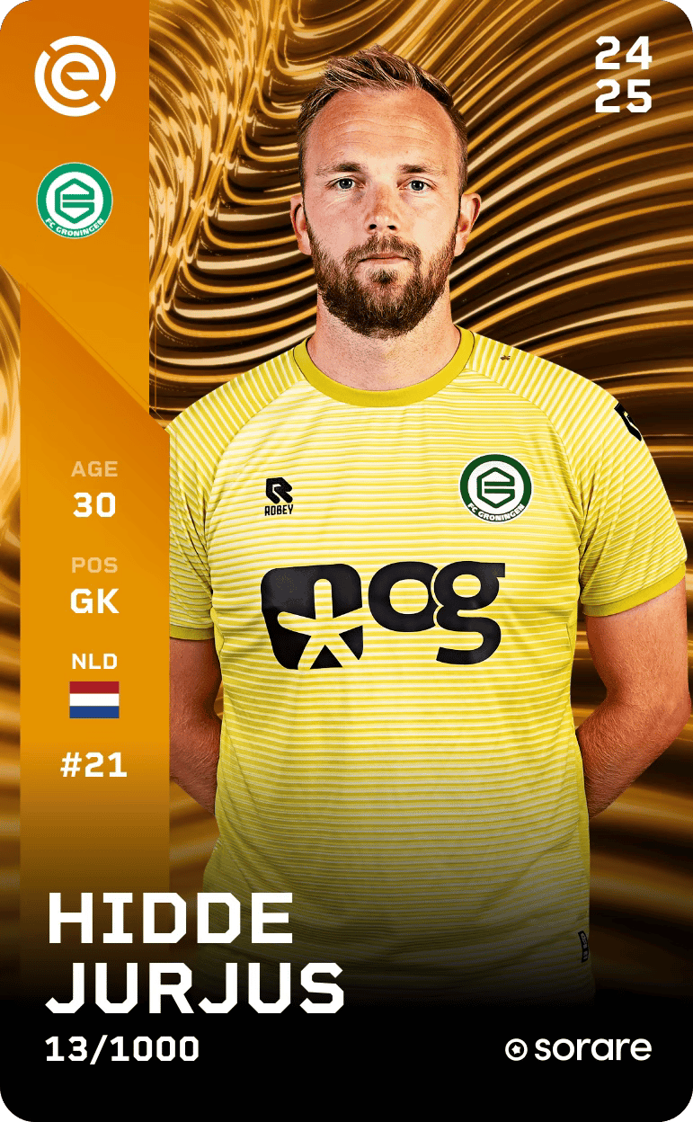 Hidde Jurjus 2024-25 • Limited 13/1000