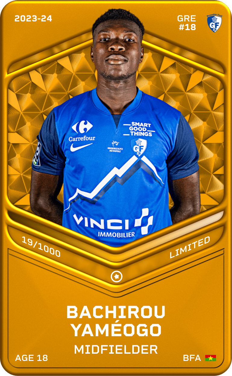 Bachirou Yaméogo 2023-24 • Limited 19/1000