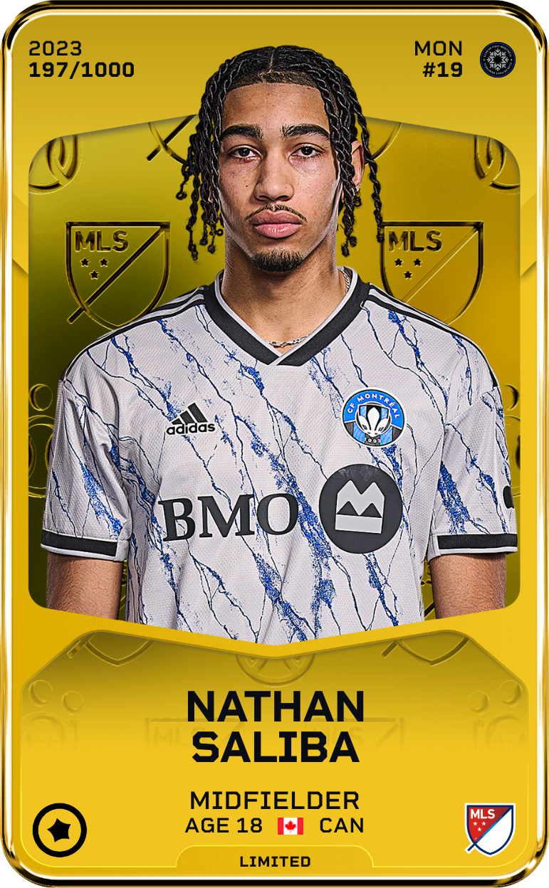Sorare - Sorare Official - Nathan Saliba 2023-24 • Limited 197/1000 - NFT # 74888590418264044213368268570454914779877655837669214032562314196006614897417