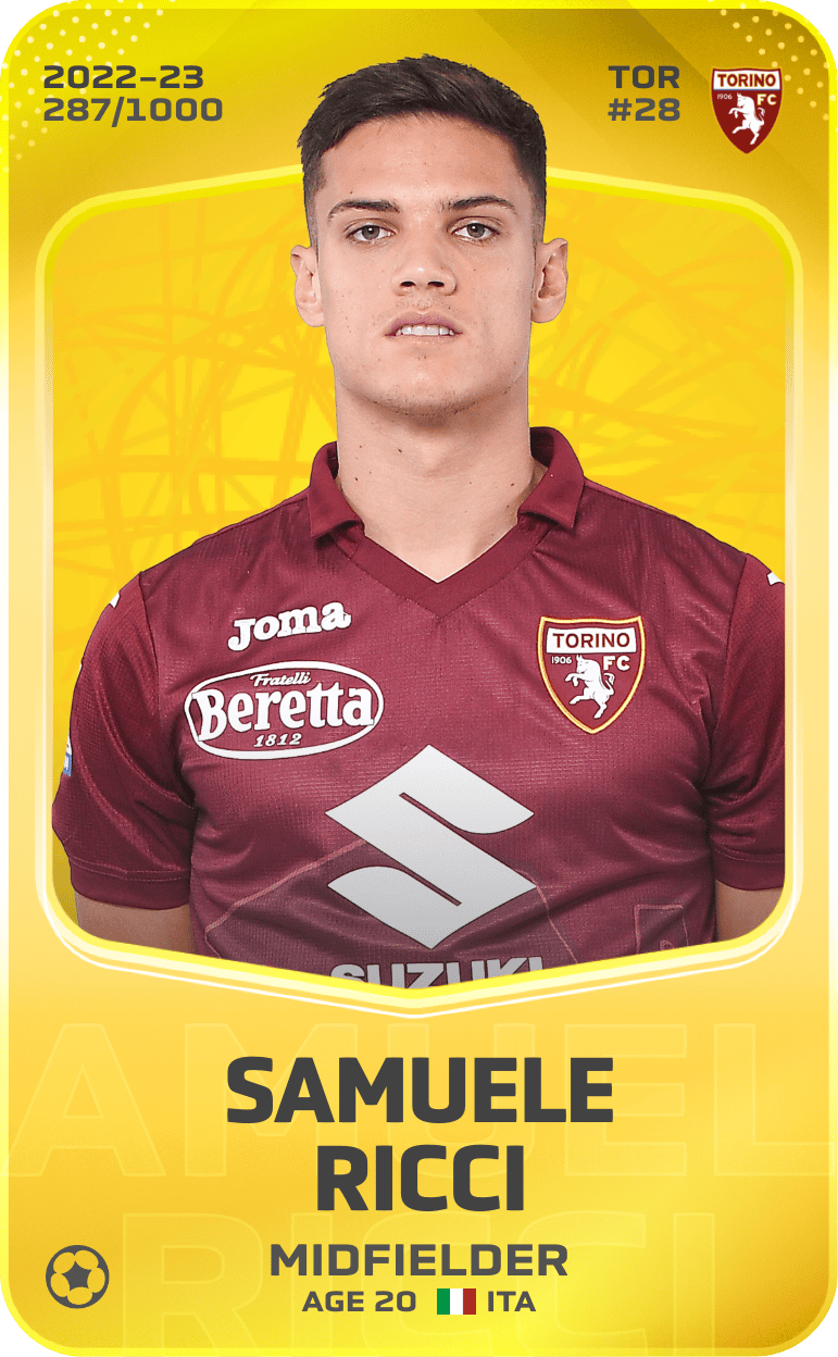 Samuele Ricci 2022-23 • Limited 287/1000
