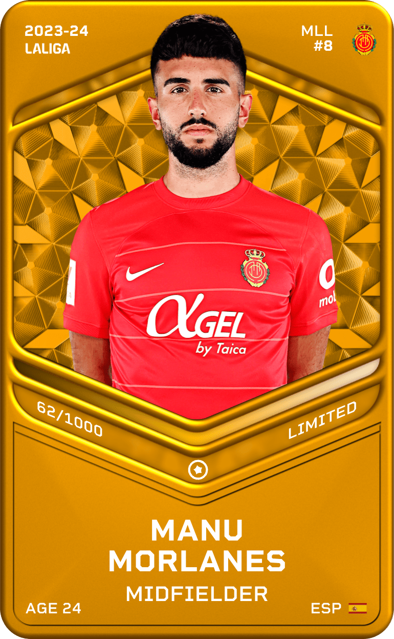Manu Morlanes 2023-24 • Limited 62/1000
