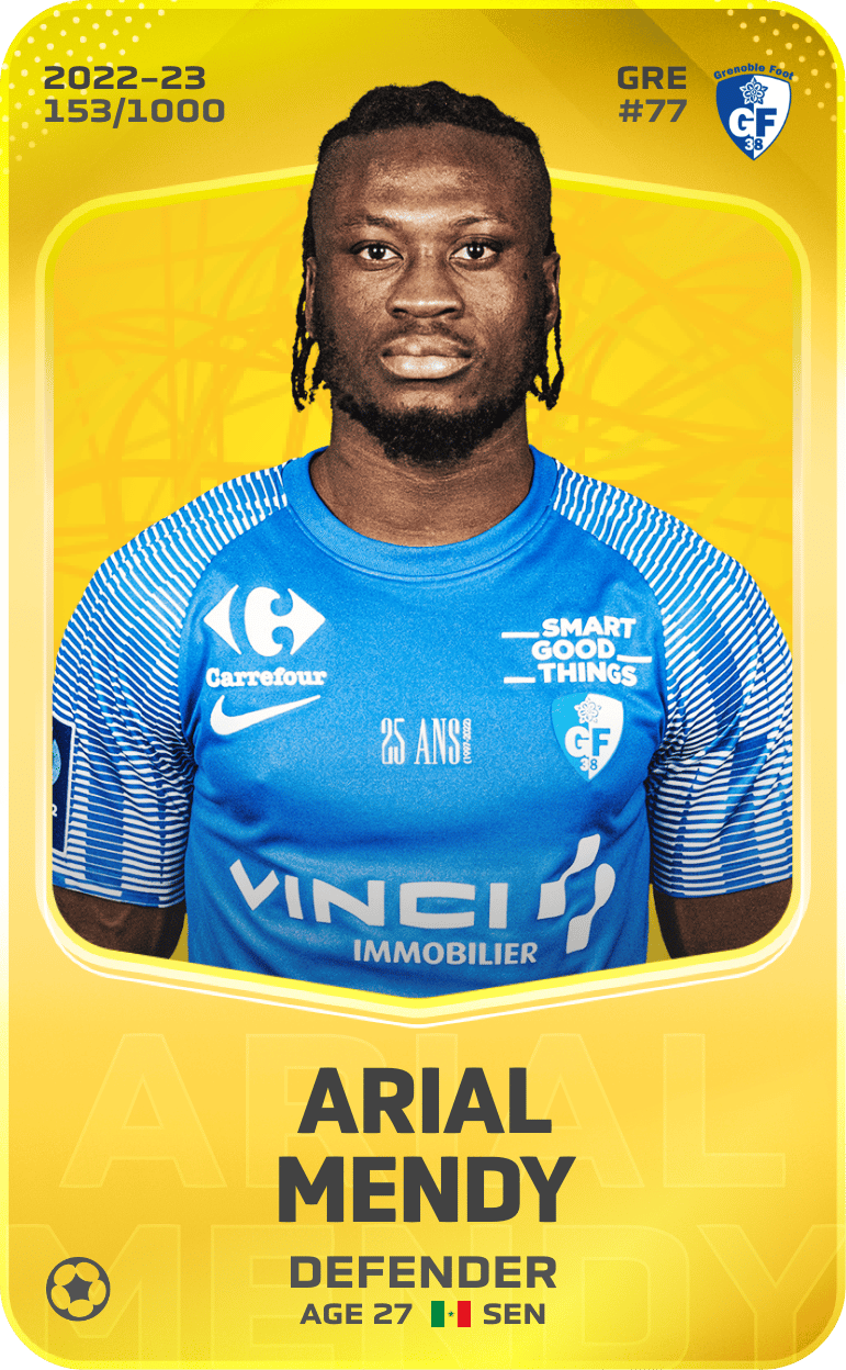 Arial Mendy 2022-23 • Limited 153/1000