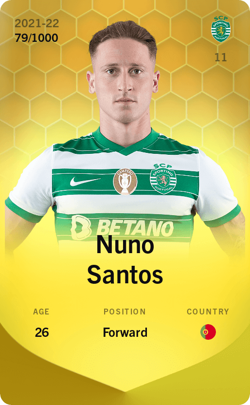 Nuno Santos 2021-22 • Limited 79/1000