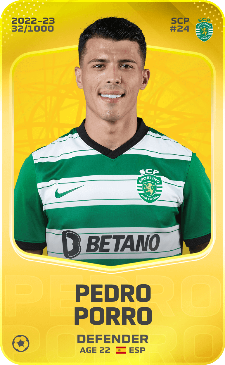 Pedro Porro 2022-23 • Limited 32/1000