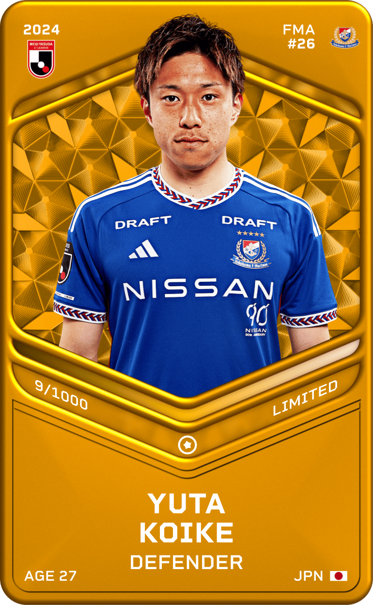 Yuta Koike 2024-25 • Limited 9/1000