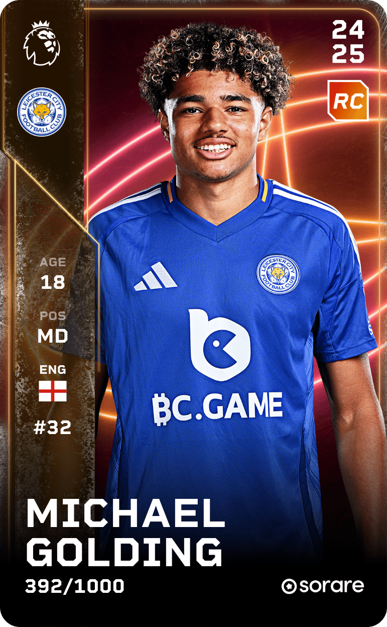 Michael Golding 2024-25 • Limited 392/1000
