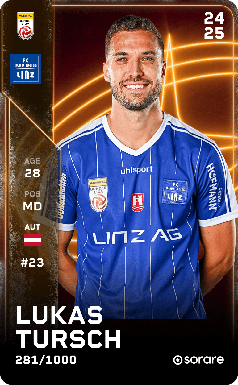 Lukas Tursch 2024-25 • Limited 281/1000