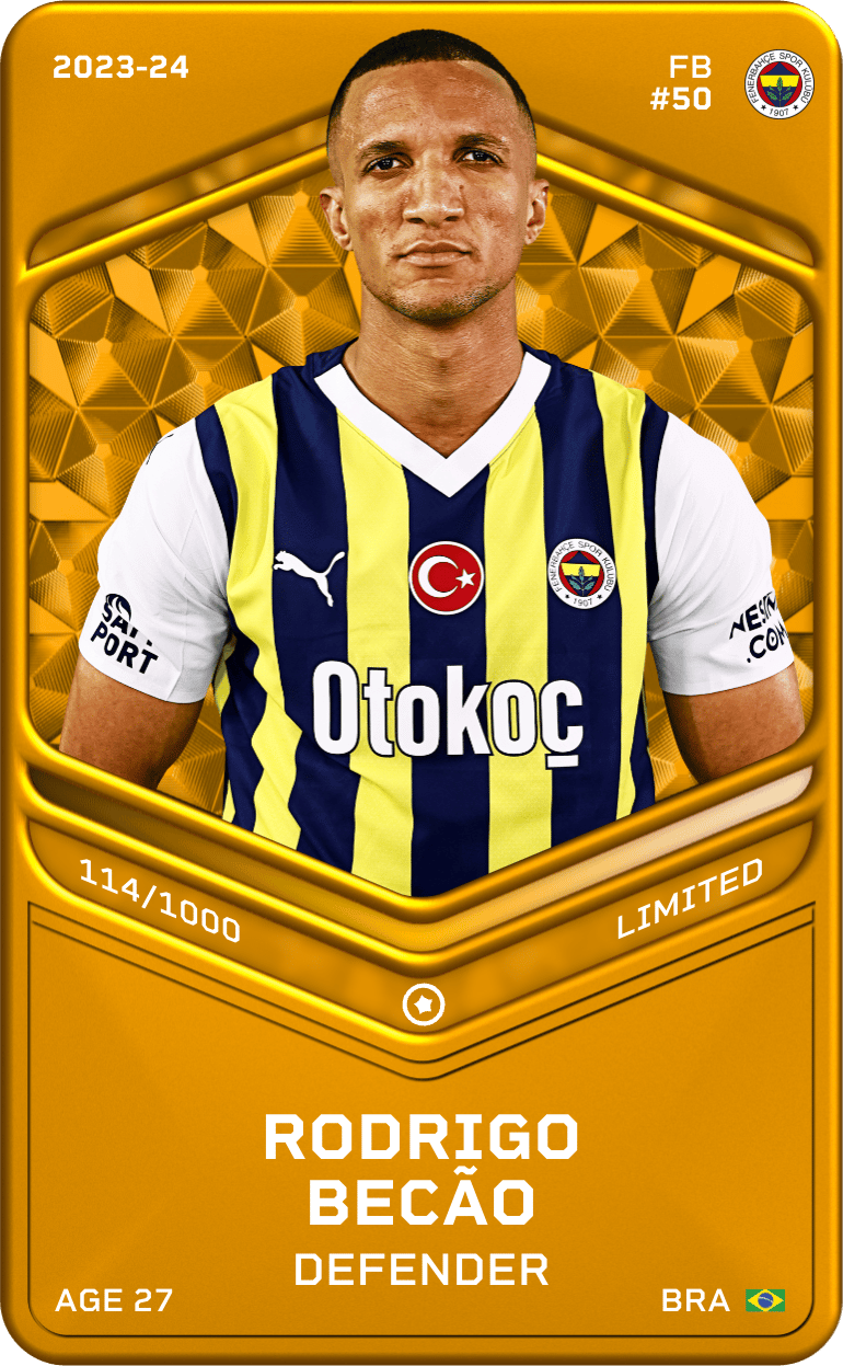 Rodrigo Becão 2023-24 • Limited 114/1000