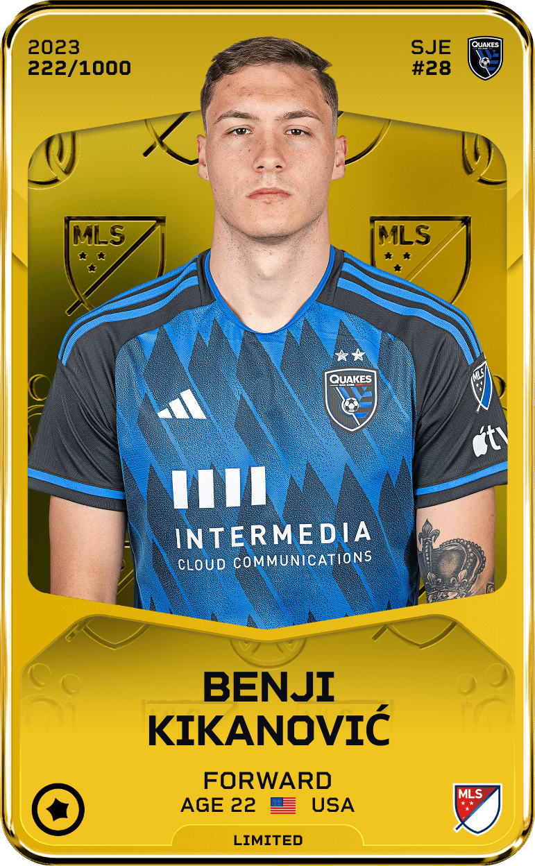 Benji Kikanović 2023-24 • Limited 222/1000