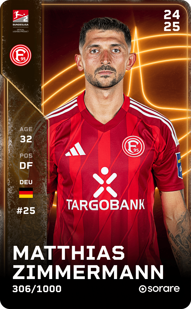 Matthias Zimmermann 2024-25 • Limited 306/1000