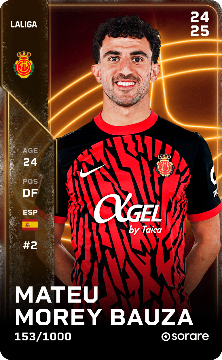 Mateu Morey Bauza 2024-25 • Limited 153/1000