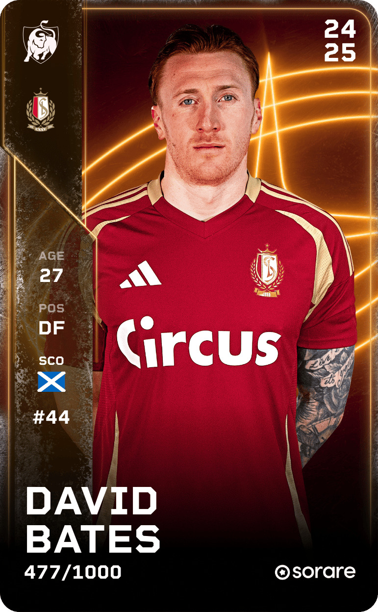 David Bates 2024-25 • Limited 477/1000