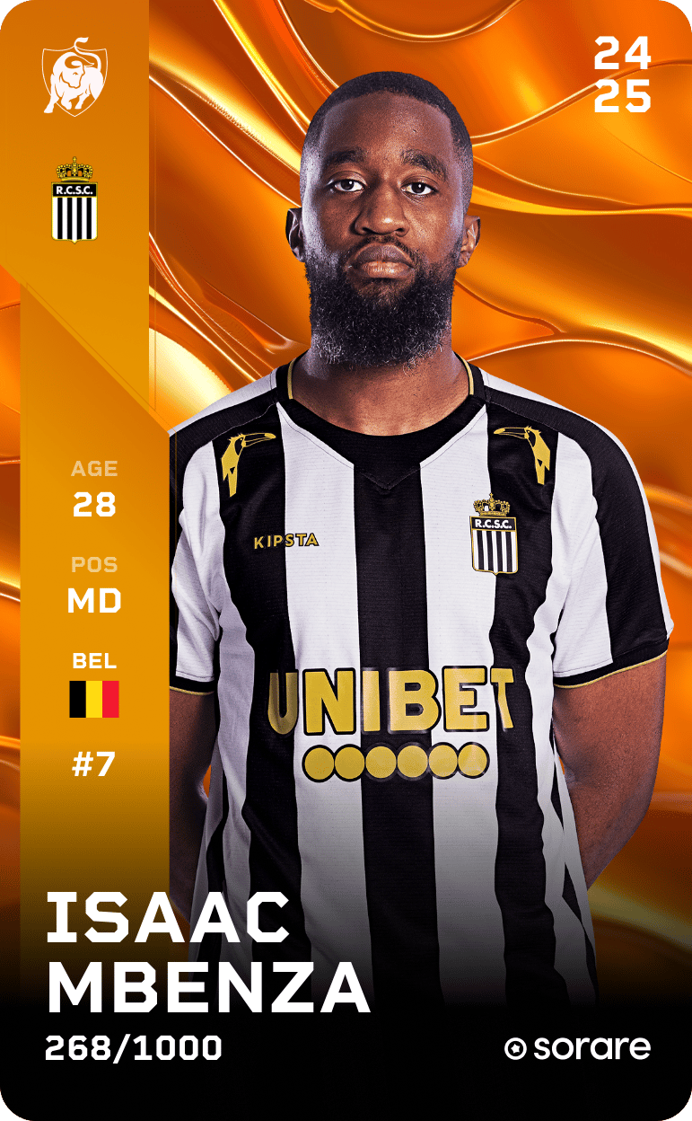 Isaac Mbenza 2024-25 • Limited 268/1000