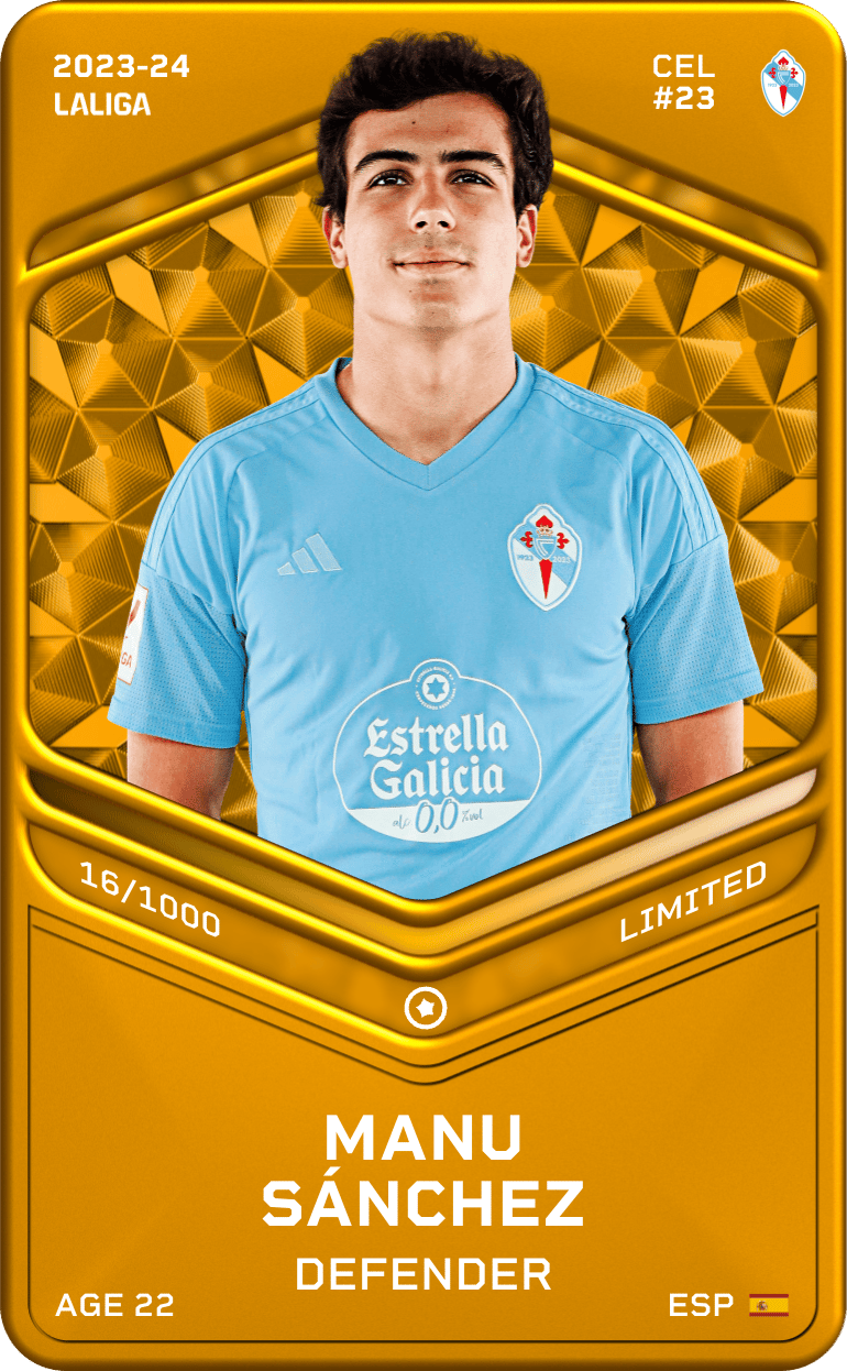 Manu Sánchez 2023-24 • Limited 16/1000