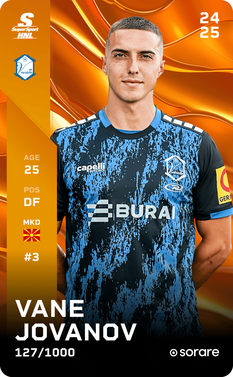 Vane Jovanov 2024-25 • Limited 127/1000