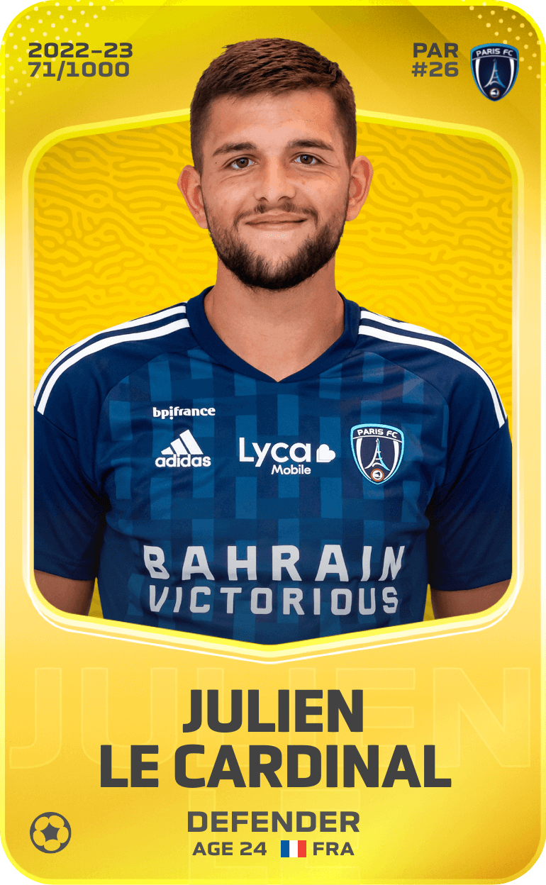 Julien Le Cardinal 2022-23 • Limited 71/1000
