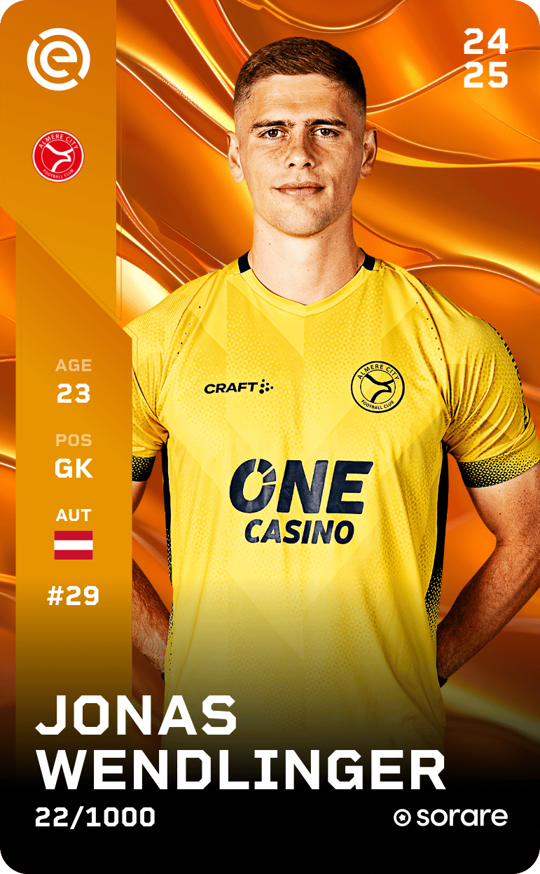 Jonas Wendlinger 2024-25 • Limited 22/1000