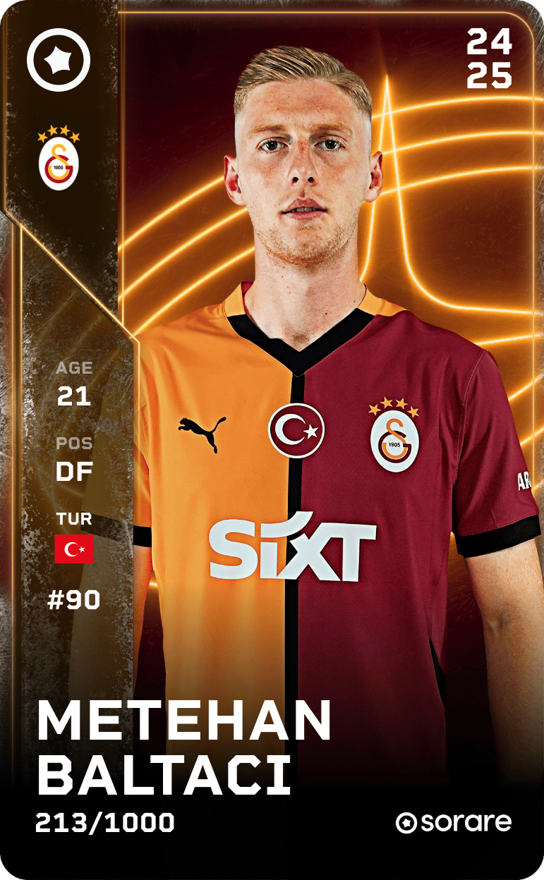 Metehan Baltacı 2024-25 • Limited 213/1000