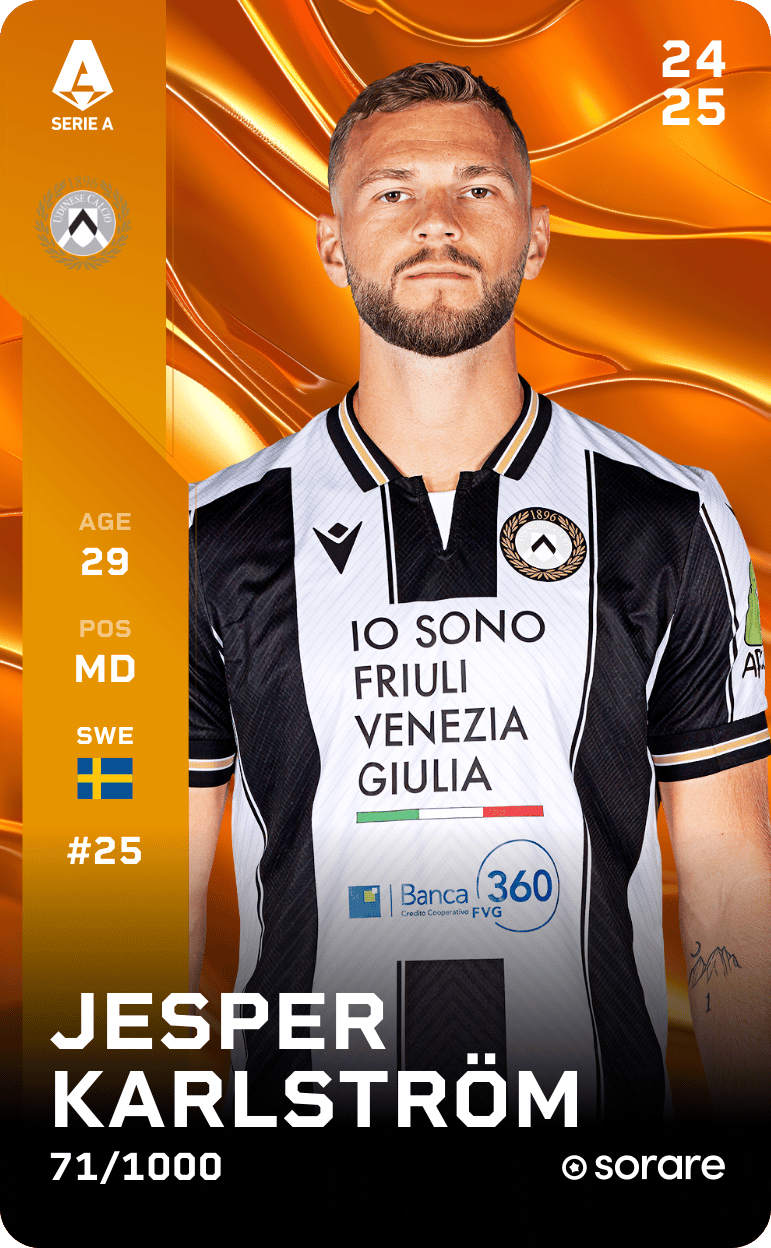 Jesper Karlström 2024-25 • Limited 71/1000