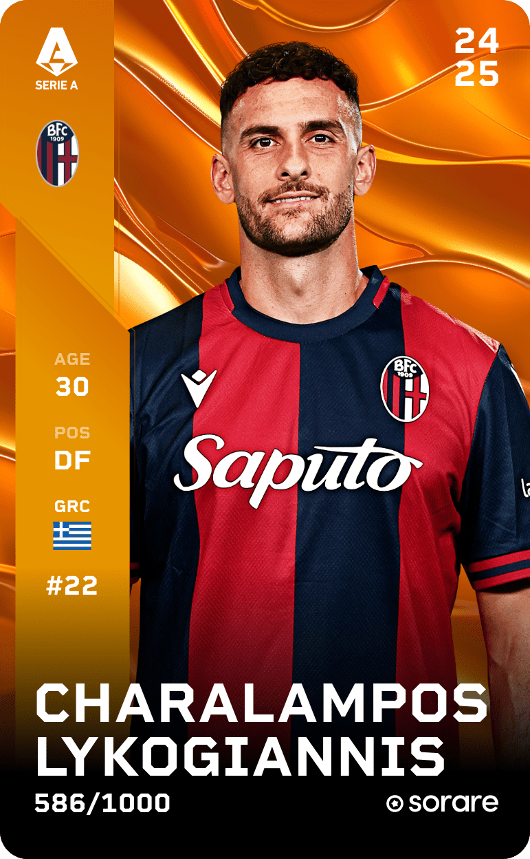 Charalampos Lykogiannis 2024-25 • Limited 586/1000
