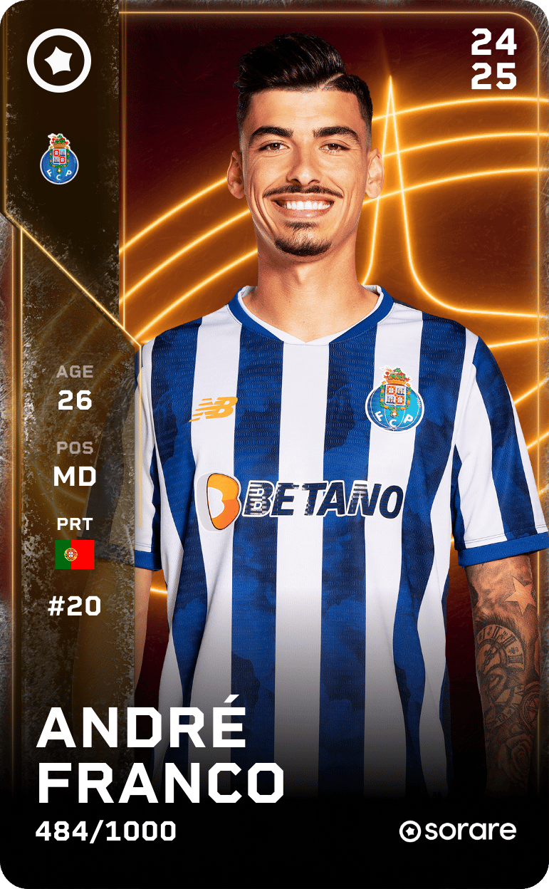 André Franco 2024-25 • Limited 484/1000