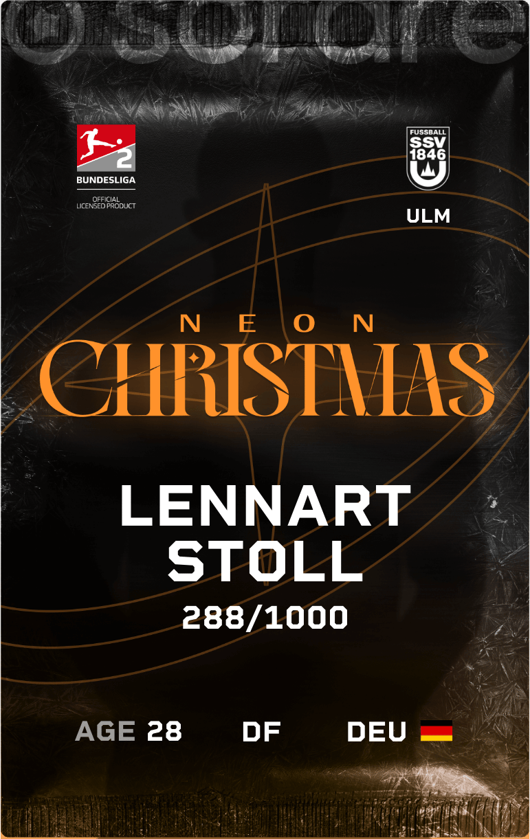 Lennart Stoll 2024-25 • Limited 288/1000