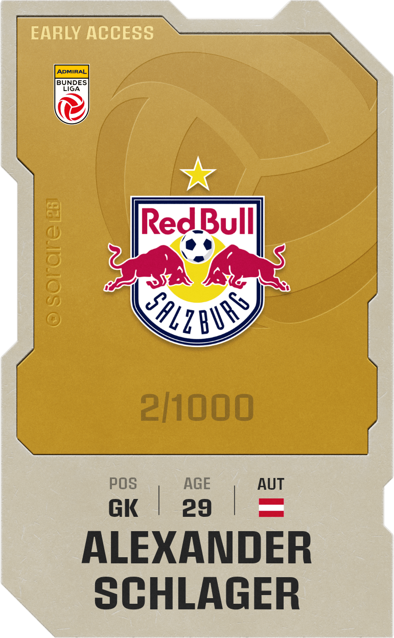 Alexander Schlager 2025-26 • Limited 2/1000
