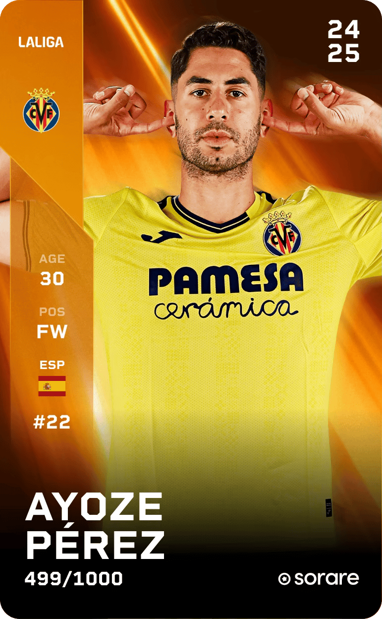 Ayoze Pérez 2024-25 • Limited 499/1000