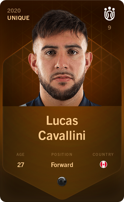 Sorare - Sorare Official - Lucas Cavallini 2020-21 • Unique - NFT # 10823054685519423180725524214632870613552013860219654965486962829753492943627