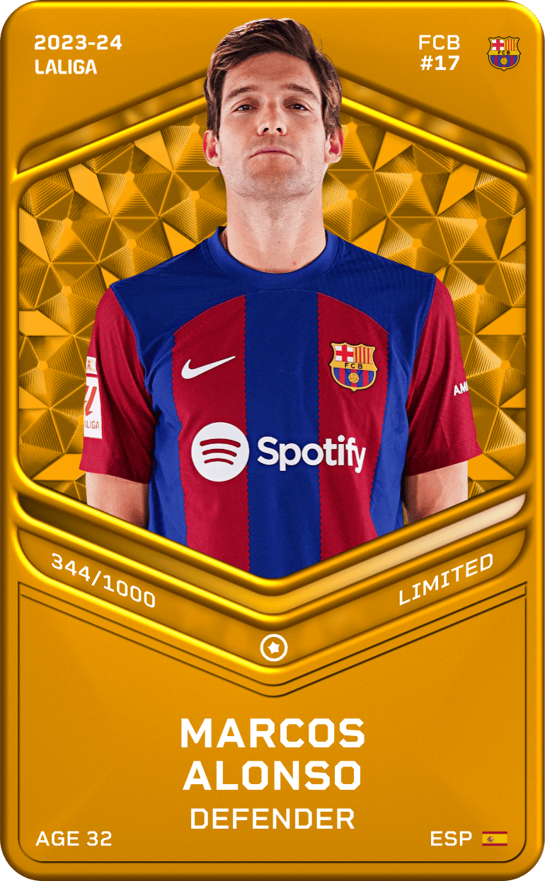 Marcos Alonso 2023-24 • Limited 344/1000