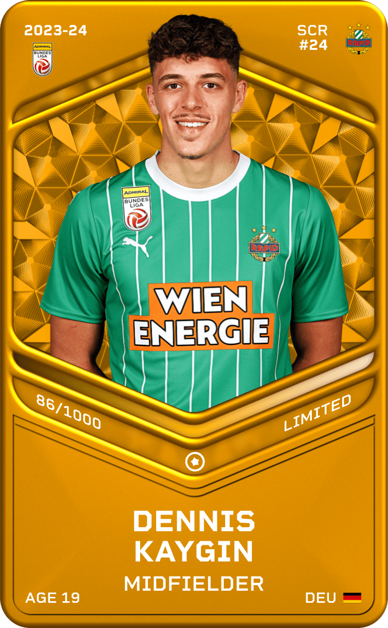 Dennis Kaygin 2023-24 • Limited 86/1000