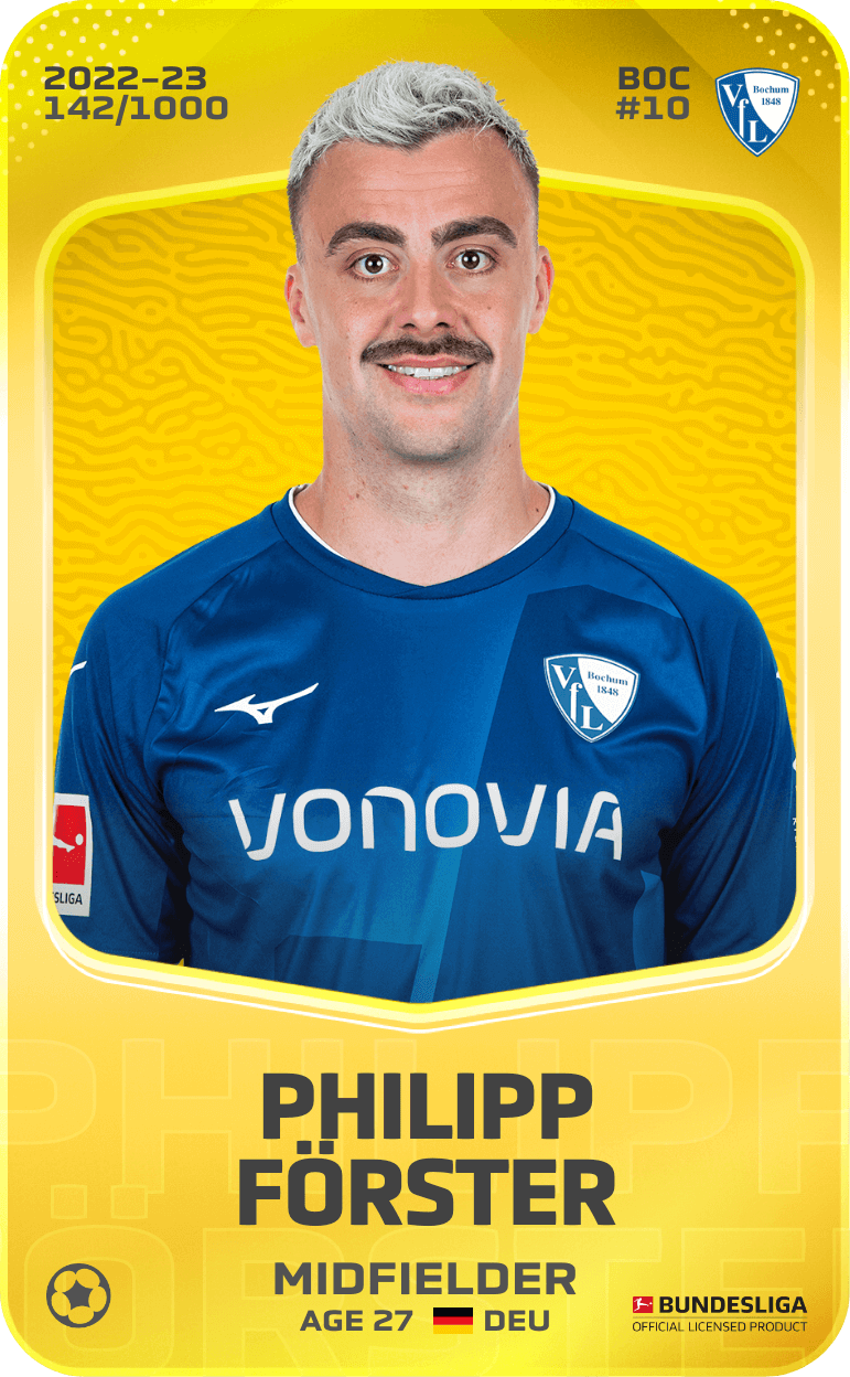 Philipp Förster 2022-23 • Limited 142/1000