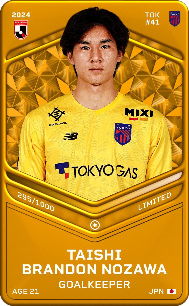 Taishi Brandon Nozawa 2024-25 • Limited 295/1000