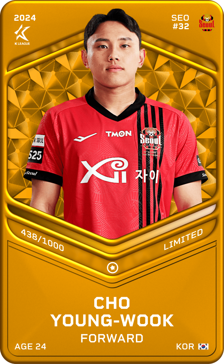 Cho Young-Wook 2024-25 • Limited 438/1000